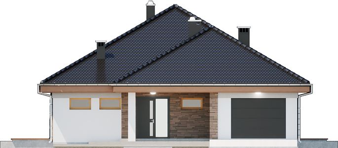 Фасад дома DIE-9331-86 Фасад дома DIE-9331-86