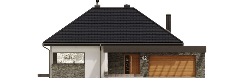 Фасад дома BAH-9218-47 Фасад дома BAH-9218-47