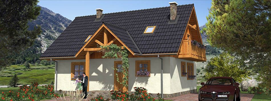 Проект дома DKB-1838-78 Проект дома DKB-1838-78