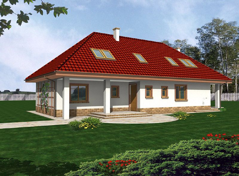 Проект дома BDG-8268-47 Проект дома BDG-8268-47