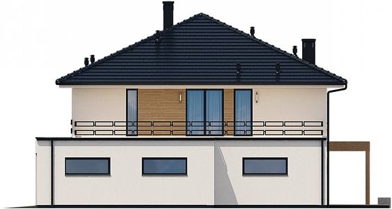 Фасад дома EKK-7122-26 Фасад дома EKK-7122-26