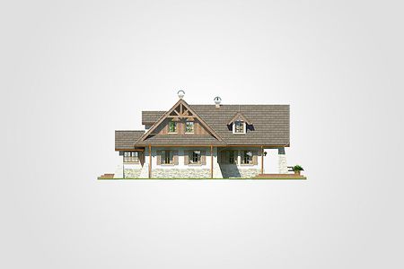 Фасад дома BKI-7744-23 Фасад дома BKI-7744-23